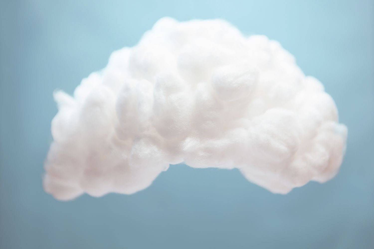 Eine Wolke. Symbolbild Cloud Computing